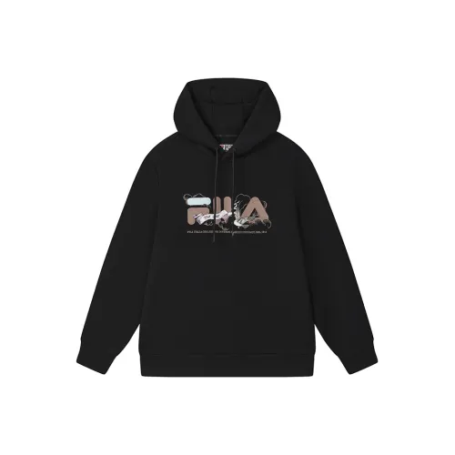 FILA Глубокий Черный BK Мужские Свитшоты