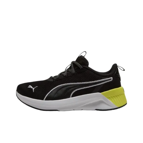 PUMA Softride Harli Slip Противоскользящие Устойчивые к истиранию Низкий Топ Повседневные Беговые кроссовки Женские Черные