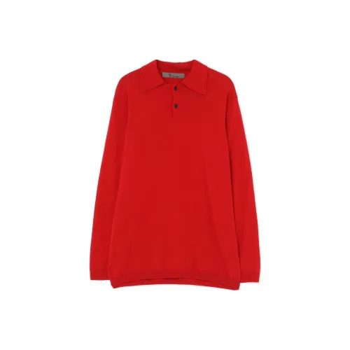 Yohji Yamamoto Красный Мужской Трикотаж