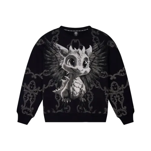 TCH Черный Унисекс Свитшоты