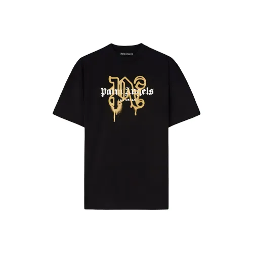 PALM ANGELS T-Shirt Мужской Черный