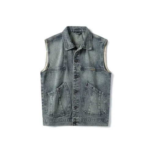 MEIKE Куртки и Пальто Унисекс Винтаж Синий