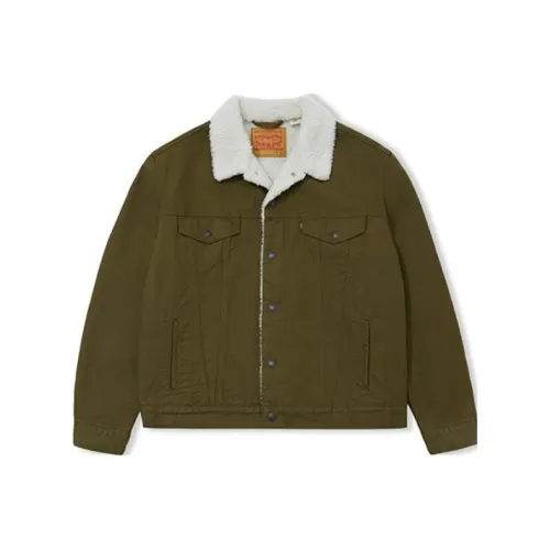 Levi's FW22 Куртка Унисекс Армейский зеленый