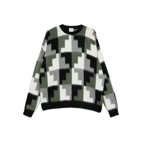 Marcelo Burlon COUNTY OF MILAN FW24 Трикотаж Мужской Зеленый