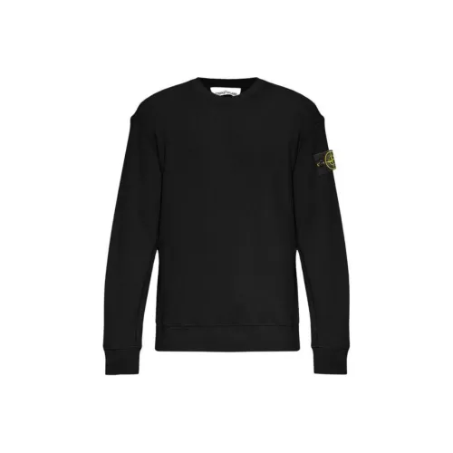 STONE ISLAND Толстовка Мужская Черная