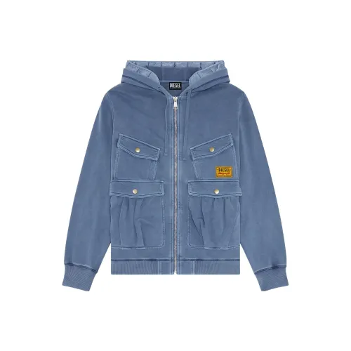 DIESEL Blue Men's Jackets DIESEL Синий Мужские Куртки