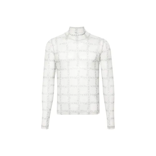 JW Anderson Экрю Мужская T-рубашка