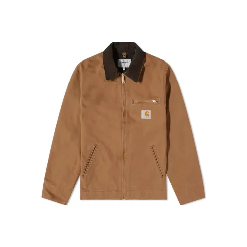 Carhartt WIP Длинный рукав Куртка Мужская Коричневая