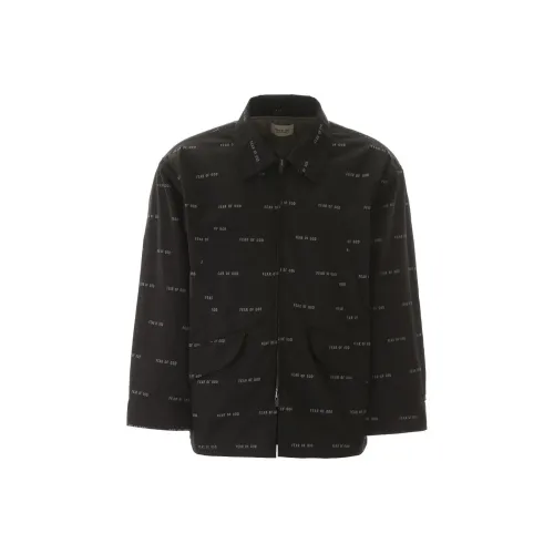 Fear of God Черные Мужские Куртки