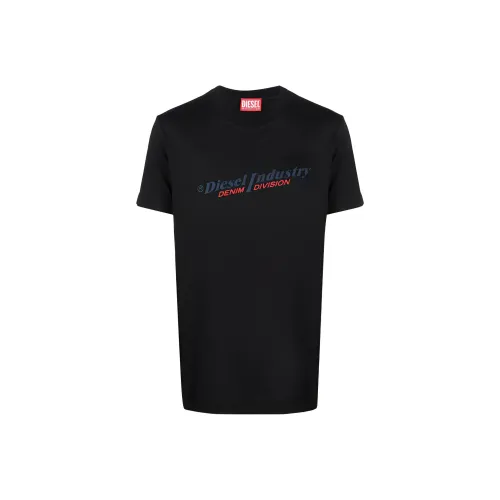 DIESEL Мужские черные T-рубашки