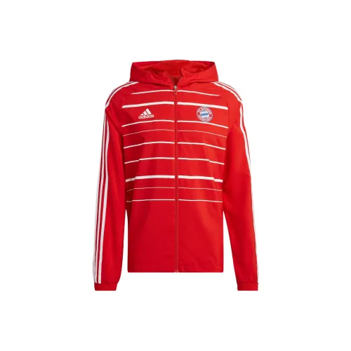 Adidas FC Bayern Red Men's Jackets
