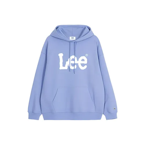 Мужская толстовка Lee Co-branded светло-синяя