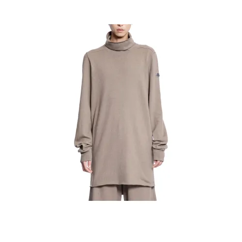 Moncler x RICK OWENS совместная линия FW24 Трикотаж Мужской Oats Коричневый