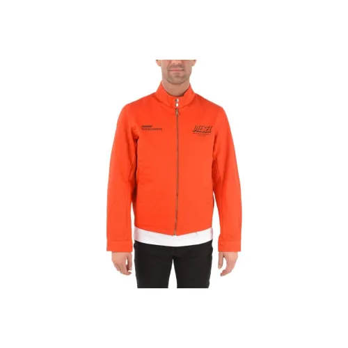DIESEL Orange Мужские Куртки