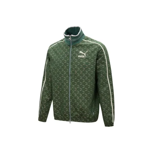 Puma Players' Lounge Series Зеленый Мужской Куртки