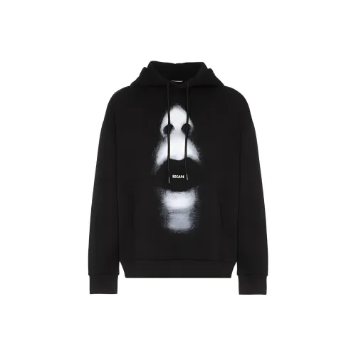 Marcelo Burlon Черные Мужские Свитшоты