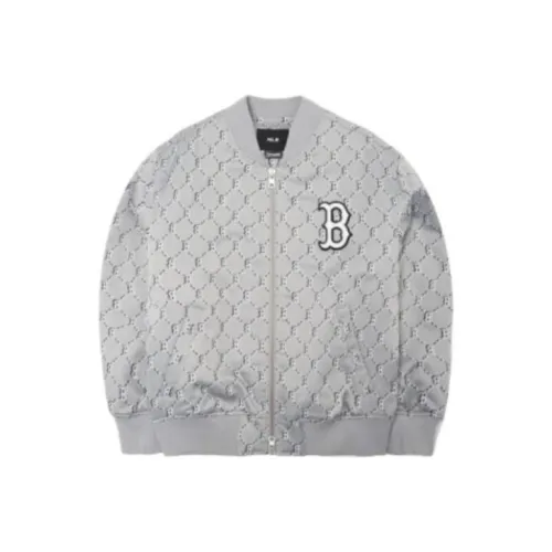 Mlb Base Logo Серый Мужская Куртка