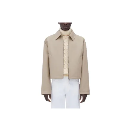 Bottega Veneta FW22 Куртка Мужская Бежевая Коричневая