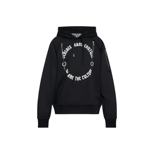 VERSACE Мужские черные свитшоты