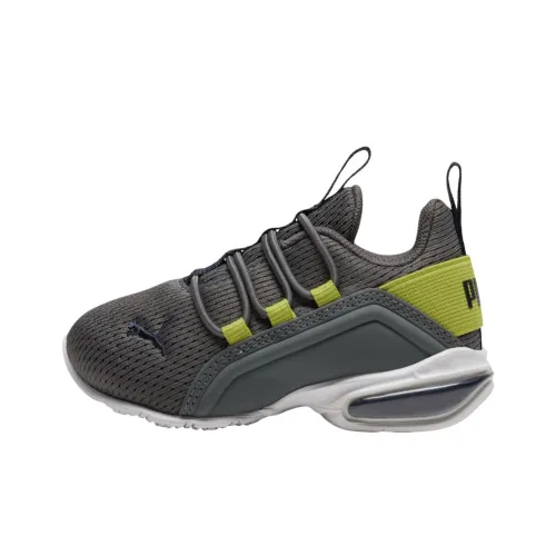 PUMA Axelion Low Топ Детская Беговая Обувь Темно-Серый Подростки