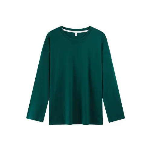 YANGSHIJIAN Пижамный топ женский Аквамен зеленый