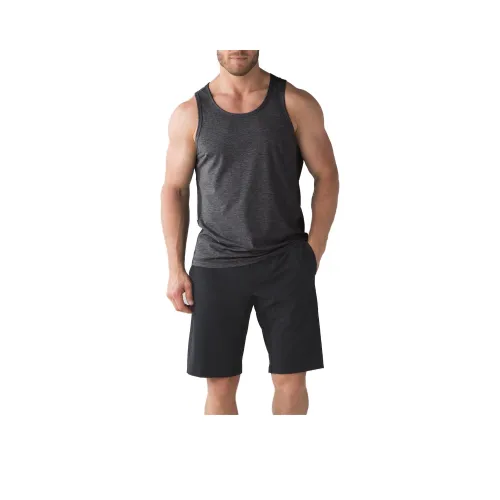 lululemon T.H.E. Топ Tank Мужской Черный Серый