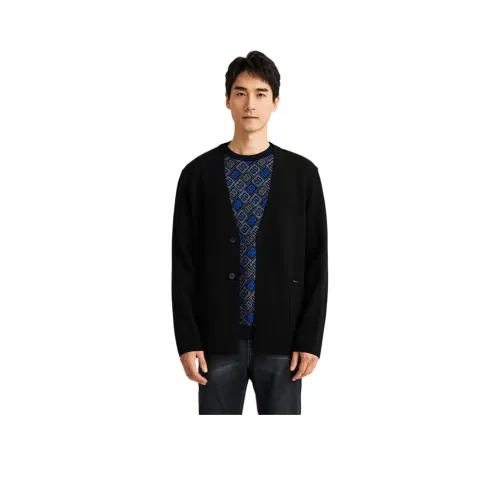 DIKENI Черный Мужской Трикотаж