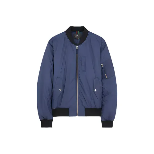 PS By Paul Smith Blue Men's Jackets PS By Paul Smith Синие Мужские Куртки