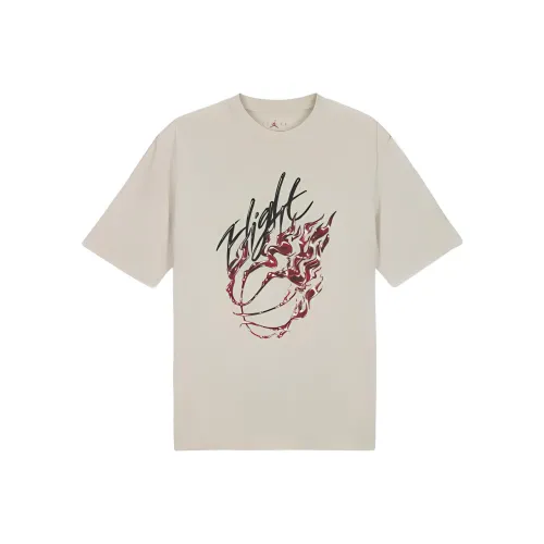 Джордан Travis Scott x Air Jordan Абрикос Мужская T-рубашка