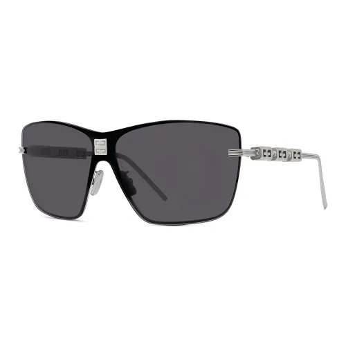 GIVENCHY Квадратные Солнцезащитные Очки Унисекс Серебряные