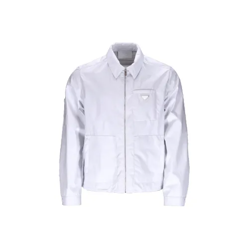 PRADA Белые Мужские Куртки