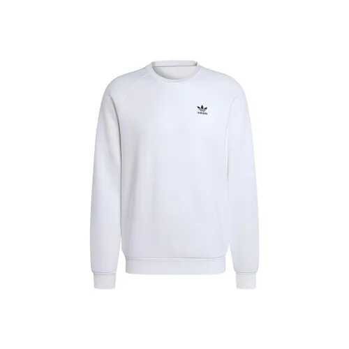 Adidas Originals Trefoil Essentials Crewneck Толстовка Мужская Белая