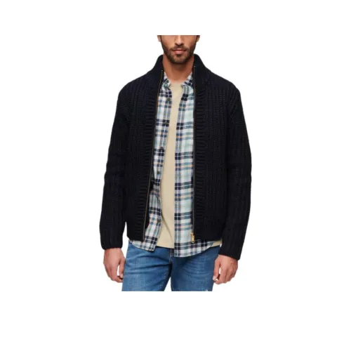 SUPERDRY Черный Мужской Трикотаж