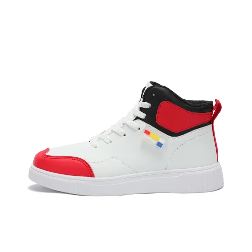 Singing противоскользящие и износостойкие визуально увеличивающие рост высокие кеды для скейтбординга унисекс