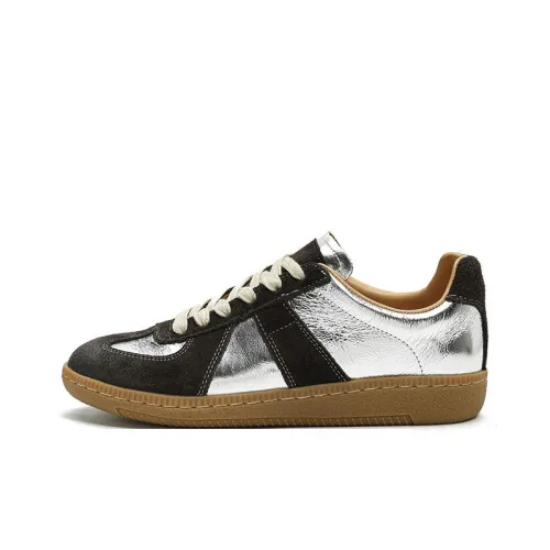 VCA Износостойкий Дышащий Отводящий влагу Легкий Низкий топ Кэжуал Женские Серебряный Кофейный