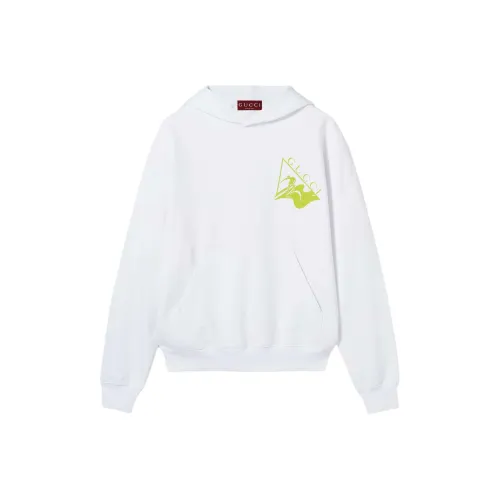 GUCCI SS25 Свитшот Мужской Белый