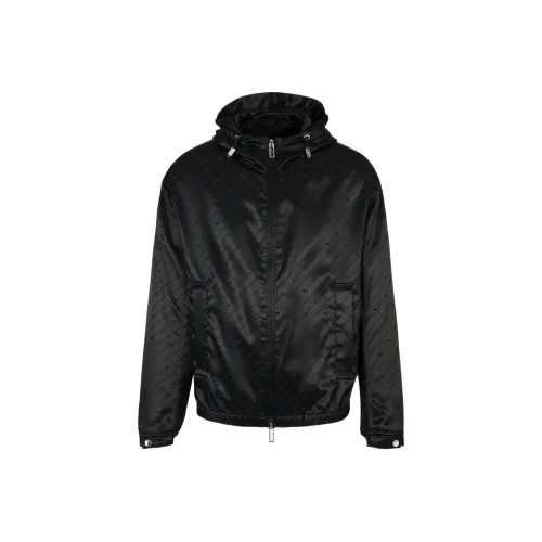 EMPORIO ARMANI FW22 Куртки и пальто Мужской Черный