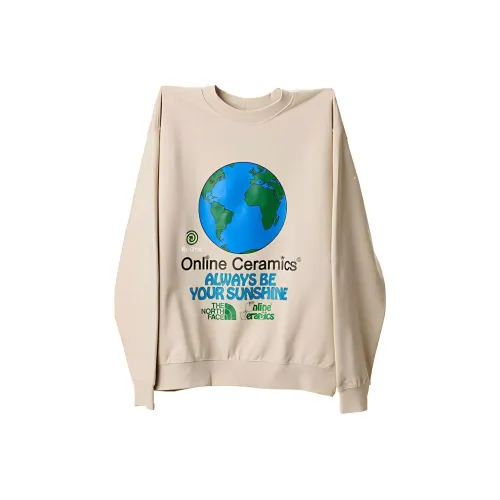 The North Face Online Ceramics Белый Мужской Свитшот