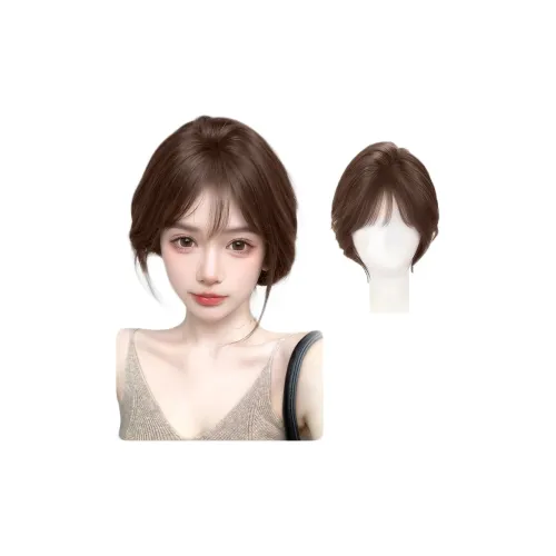 MUYAN Естественный Французский Передний Частичный Парука с Искусственными Лосками