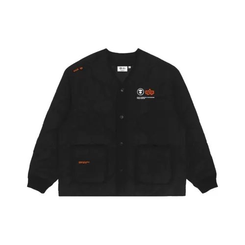 Совместный бренд Alpha Industries Черные Мужские Куртки