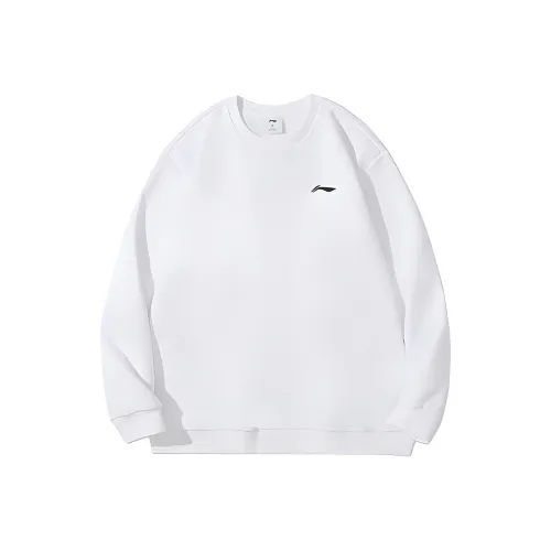 LINING Белый Унисекс Толстовки