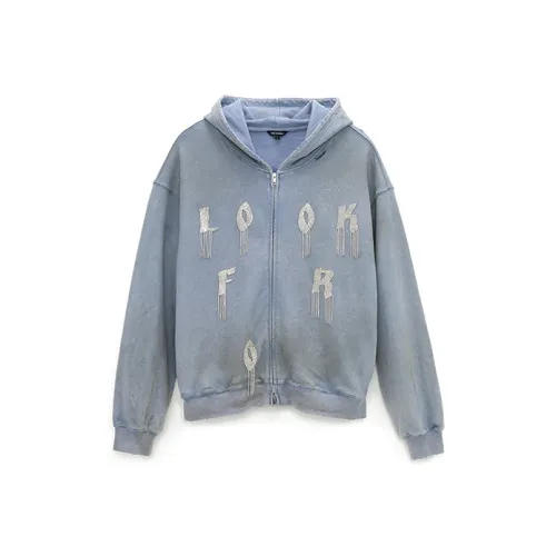 VANN VALRENCÉ Толстовка Унисекс Серый Синий