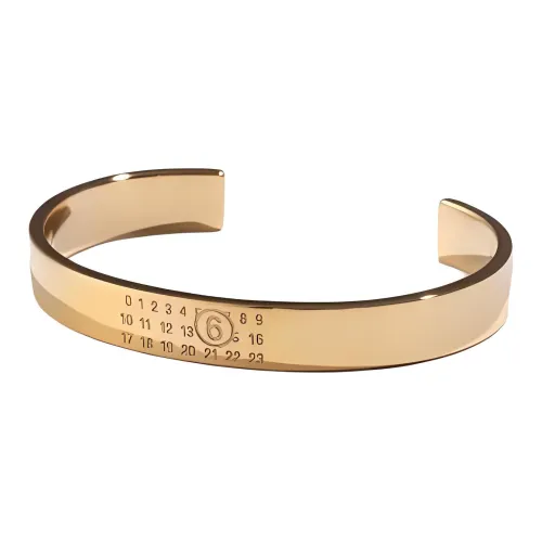 MM6 MAISON MARGIELA Браслеты из латани Женские Золотые