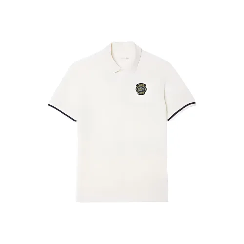 LACOSTE Collaboration Белая Мужская Поло