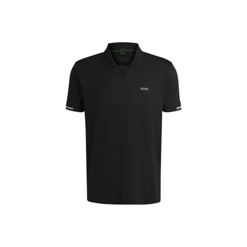 Hugo Boss Поло Мужское Черное