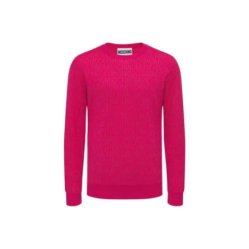 MOSCHINO Розовый Мужской Трикотаж