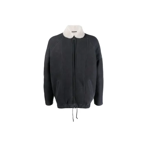 ISABEL MARANT Серый Мужской Куртки