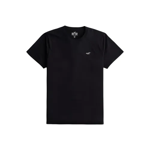 Hollister Мужские черные футболки