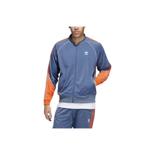 Adidas Originals Tricot SST Куртка Мужская Asphalt Серый