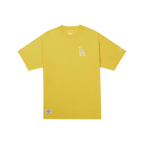 New Era Желтая Унисекс Футболка